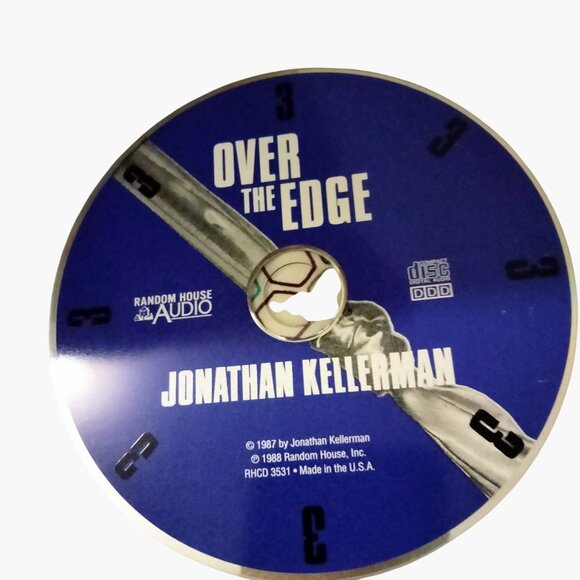 Jonathan Kellerman Over The Edge Audiobook 3 CD Random House John Rubinstein - Picture 3 of 6